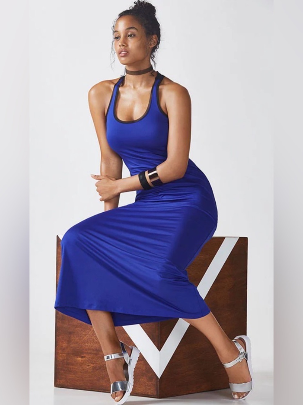 NWT Fabletics Mosa Maxi Dress